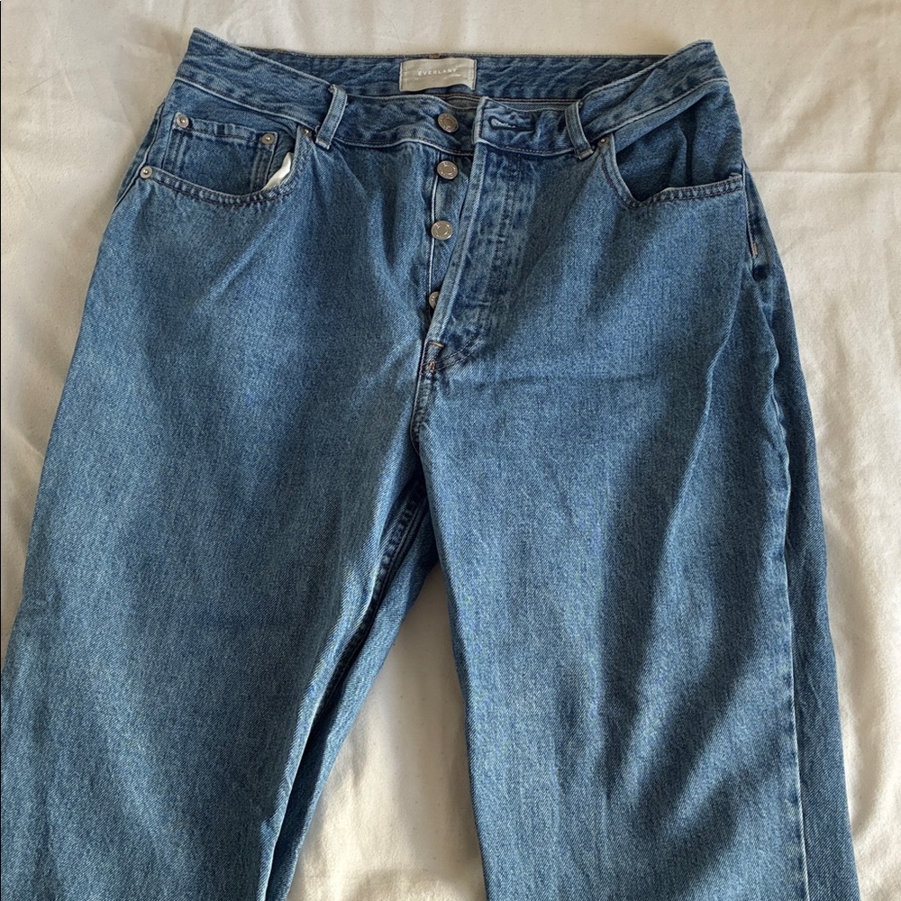 Everlane The Curvy 90s Cheeky Straight Jean - 32 Crop